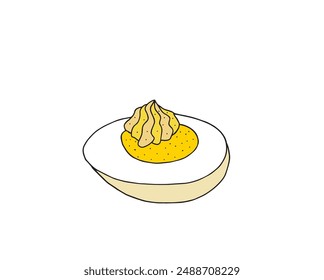 Outline illustration vector image of an eggs.
Hand drawn artwork of an eggs.
Simple cute original logo.
Hand drawn vector illustration for posters.