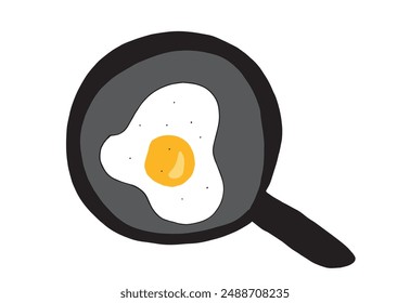 Outline illustration vector image of an eggs.
Hand drawn artwork of an eggs.
Simple cute original logo.
Hand drawn vector illustration for posters.