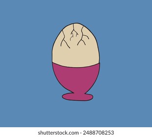 Outline illustration vector image of an eggs.
Hand drawn artwork of an eggs.
Simple cute original logo.
Hand drawn vector illustration for posters.