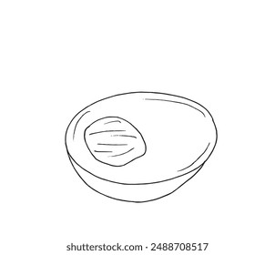 Esbozo ilustración Imagen de Vector de un huevo.
Obra de arte dibujada a mano de un huevo.
Simple lindo logotipo original.
Ilustración vectorial dibujada a mano para carteles.