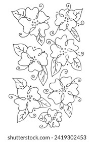 Ilustración de esquema de imagen vectorial de una flor.
Obra artística de mano de una flor.
Simple y lindo logo original.
Ilustración vectorial dibujada a mano para afiches.