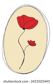 Ilustración de esquema de imagen vectorial de una flor.
Obra artística de mano de una flor.
Simple y lindo logo original.
Ilustración vectorial dibujada a mano para afiches.
