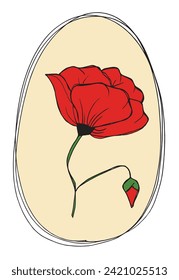 Outline illustration vector image of a flower.
Hand drawn artwork of a flowers.
Simple cute original logo.
Hand drawn vector illustration for posters.
