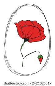 Outline illustration vector image of a flower.
Hand drawn artwork of a flowers.
Simple cute original logo.
Hand drawn vector illustration for posters.
