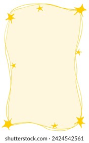 Umriss-Illustration Vektor-Bild eines Rahmens.
Handgezeichnetes Kunstwerk eines Rahmens.
Einfaches, niedliches Original-Logo.
Handgezeichnete Vektor-Illustration für Poster.