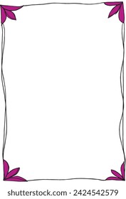 Ilustración de contorno de imagen vectorial de un marco.
Obra de arte dibujada a mano de un marco.
Simple lindo logotipo original.
Dibujado a mano ilustración vectorial para carteles.