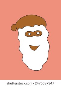 Outline illustration vector image of a gingerbread cookie.
Hand drawn artwork of a gingerbread cookie.
Simple cute original logo.
Hand drawn vector illustration for posters.