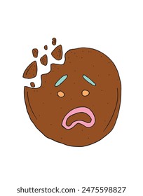Outline illustration vector image of a gingerbread cookie.
Hand drawn artwork of a gingerbread cookie.
Simple cute original logo.
Hand drawn vector illustration for posters.
