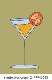 Outline illustration vector image of a glass.
Hand drawn artwork of a glass.
Simple cute original logo.
Hand drawn vector illustration for posters.