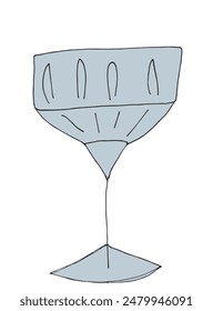 Outline illustration vector image of a glass.
Hand drawn artwork of a glass.
Simple cute original logo.
Hand drawn vector illustration for posters.