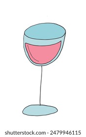 Ilustración de contorno Imagen de Vector de un vidrio.
Obra de arte dibujada a mano de un vaso.
Simple lindo logotipo original.
Ilustración vectorial dibujada a mano para carteles.