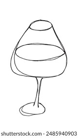 Outline illustration vector image of a glass with a drink.
Hand drawn artwork of a glass with a drink.
Simple cute original logo.
Hand drawn vector illustration for posters.