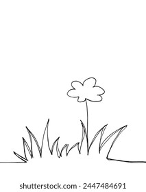 Outline illustration vector image of a grass.
Hand drawn artwork of a grass.
Simple cute original logo.
Hand drawn vector illustration for posters.
