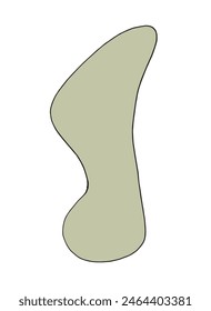 Esquema ilustración Imagen de Vector de una gua sha.
Obra de arte dibujada a mano de una piedra gua sha.
Simple lindo logotipo original.
Ilustración vectorial dibujada a mano para carteles.