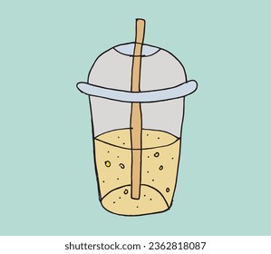 Ilustración de esquema de imagen vectorial de la vida sana.
Obra artística de mano de una vida saludable. 
Simple y lindo logo original.
Ilustración vectorial dibujada a mano para afiches, tarjetas, camisetas.
