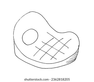 Outline illustration vector image of healthy life.
Hand drawn artwork of healthy living. 
Simple cute original logo.
Hand drawn vector illustration for posters, cards, t-shirts.