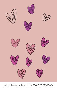 Outline illustration vector image of a heart.
Hand drawn artwork of a hearts.
Simple cute original logo.
Hand drawn vector illustration for posters.