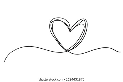 Outline illustration vector image of a heart.
Hand drawn artwork of a heart.
Simple cute original logo.
Hand drawn vector illustration for posters.