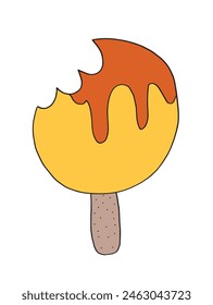 Outline illustration vector image of an ice cream.
Hand drawn artwork of an ice cream.
Simple cute original logo.
Hand drawn vector illustration for posters.