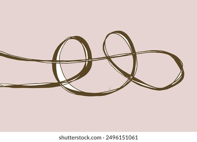 Outline illustration vector image of a knot.
Hand drawn artwork of a knot.
Simple cute original logo.
Hand drawn vector illustration for posters.