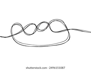 Outline illustration vector image of a knot.
Hand drawn artwork of a knot.
Simple cute original logo.
Hand drawn vector illustration for posters.