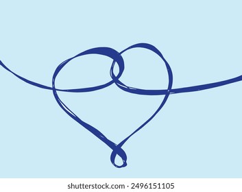 Outline illustration vector image of a knot.
Hand drawn artwork of a knot.
Simple cute original logo.
Hand drawn vector illustration for posters.