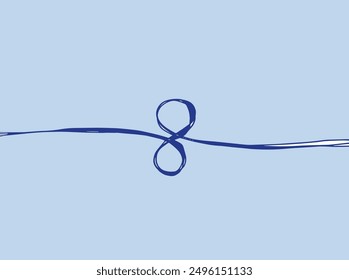 Outline illustration vector image of a knot.
Hand drawn artwork of a knot.
Simple cute original logo.
Hand drawn vector illustration for posters.