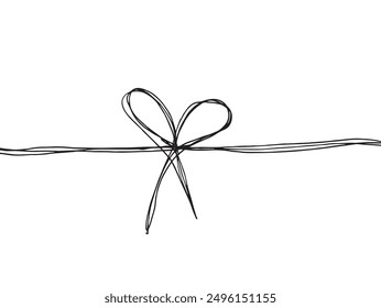 Outline illustration vector image of a knot.
Hand drawn artwork of a knot.
Simple cute original logo.
Hand drawn vector illustration for posters.