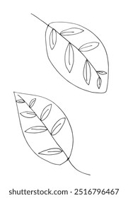 Outline illustration vector image of a leaf.
Hand drawn artwork of a leaf.
Simple cute original logo.
Hand drawn vector illustration for posters.