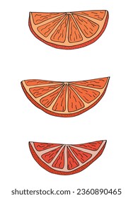 Umfassende Vektorgrafik einer Zitrone.
Handgezeichnete Kunstwerke einer Zitrone. 
Einfaches, niedliches Originallogo.
Handgezeichnete Vektorgrafik für Poster, Karten, T-Shirts.