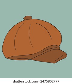 Outline illustration vector image of a mans hat.
Hand drawn artwork of a hat.
Simple cute original logo.
Hand drawn vector illustration for posters.