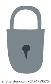 Ilustración de contorno Imagen de Vector de un candado.
Dibujo a mano de un candado.
Simple lindo logotipo original.
Ilustración vectorial dibujada a mano para carteles.