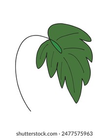 Outline illustration vector image of a palm leaf.
Hand drawn artwork of a palm leafs.
Simple cute original logo.
Hand drawn vector illustration for posters.