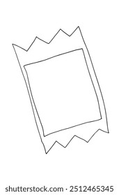 Outline illustration vector image of a pasta.
Hand drawn artwork of a pasta.
Simple cute original logo.
Hand drawn vector illustration for posters.