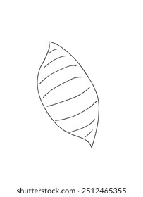 Outline illustration vector image of a pasta.
Hand drawn artwork of a pasta.
Simple cute original logo.
Hand drawn vector illustration for posters.