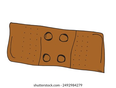 Outline illustration vector image of a patch.
Hand drawn artwork of a plaster.
Simple cute original logo.
Hand drawn vector illustration for posters.
