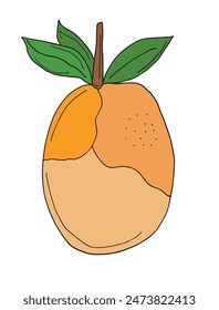 Esbozo ilustración Imagen de Vector de un melocotón.
Obra de arte dibujada a mano de un melocotón.
Simple lindo logotipo original.
Ilustración vectorial dibujada a mano para carteles.