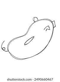 Outline illustration vector image of a piggy bank.
Hand drawn artwork of a piggy bank.
Simple cute original logo.
Hand drawn vector illustration for posters.
