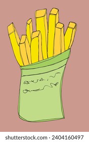 Outline illustration vector image of a potato.
Hand drawn artwork of a potatos.
Simple cute original logo.
Hand drawn vector illustration for posters