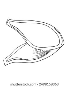 Outline illustration vector image of a pumpkin seeds.
Hand drawn artwork of a pumpkin seeds.
Simple cute original logo.
Hand drawn vector illustration for posters.