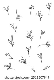 Outline illustration vector image of a rosemary.
Hand drawn artwork of a rosemary.
Simple cute original logo.
Hand drawn vector illustration for posters.