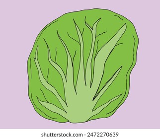 Ilustración de contorno Imagen de Vector de una ensalada.
Dibujado a mano de una ensalada.
Simple lindo logotipo original.
Ilustración vectorial dibujada a mano para carteles.