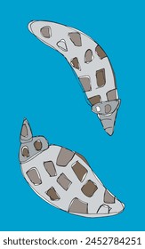 Outline illustration vector image of a seashell.
Hand drawn artwork of a seashells.
Simple cute original logo.
Hand drawn vector illustration for posters.