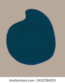 Outline illustration vector image of a seashell.
Hand drawn artwork of a seashells.
Simple cute original logo.
Hand drawn vector illustration for posters.