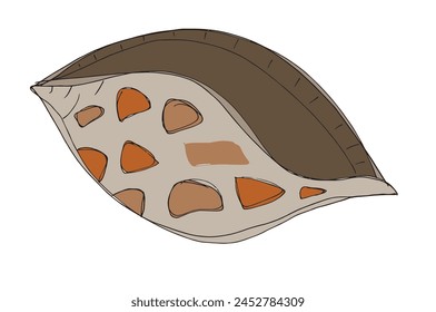 Outline illustration vector image of a seashell.
Hand drawn artwork of a seashells.
Simple cute original logo.
Hand drawn vector illustration for posters.