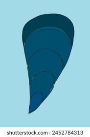 Outline illustration vector image of a seashell.
Hand drawn artwork of a seashells.
Simple cute original logo.
Hand drawn vector illustration for posters.
