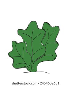 Outline illustration vector image of a seaweed.
Hand drawn artwork of a seaweed.
Simple cute original logo.
Hand drawn vector illustration for posters.