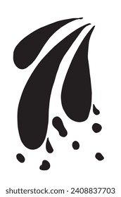 Ilustración de esquema de imagen vectorial de una salpicadura.
Obra artística a mano de un lugar.
Simple y lindo logo original.
Ilustración vectorial dibujada a mano para afiches