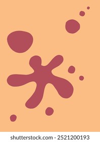 Outline illustration vector image of splash of paint.
Hand drawn artwork of a splash of color.
Simple cute original logo.
Hand drawn vector illustration for posters.