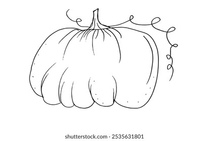 Outline illustration vector image of squashes and pumpkins.
Hand drawn artwork of a pumpkin.
Simple cute original logo.
Hand drawn vector illustration for posters.